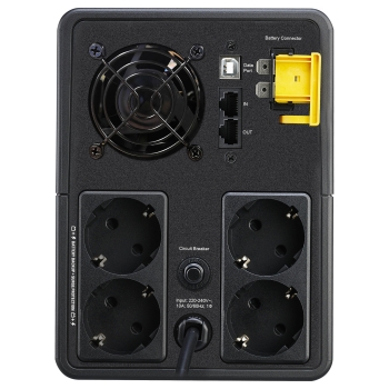 Preview: APC Back-UPS Tower BX2200MI-GR 1200W 2200VA 4 Schuko Ausgänge