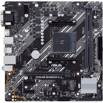 Preview: MB ASUS PRIME B450M-K II (AMD.AM4.DDR4.mATX)
