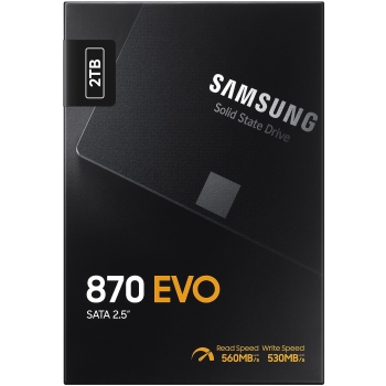 2.5 2TB Samsung 870 EVO retail