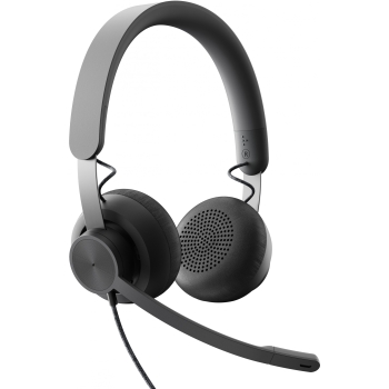 Preview: Logitech Headset USB Zone Wired UC für Unified Communication