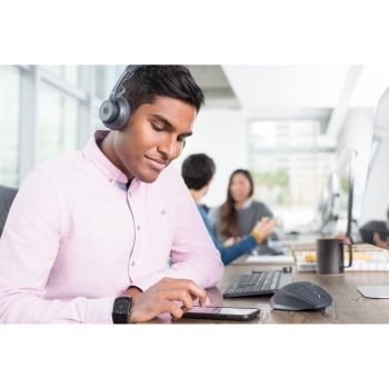 Preview: Logitech Headset Zone Wired UC Wireless für Unified Communication - On Ear