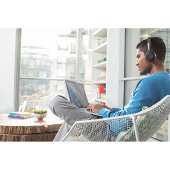 Preview: Logitech Headset Zone Wired UC Wireless für Unified Communication - On Ear