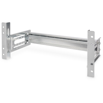 DIGITUS Hutschienenträger 4HE 19 (483mm) + Hutschiene