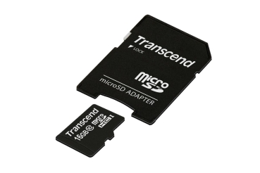 Preview: SD microSD Card  16GB Transcend SDHC Class10 w/adapter