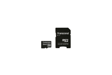 Preview: SD microSD Card 32GB Transcend SDHC Class10 w/adapter