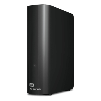 3.5 16TB WD Elements Desktop Stationär. black