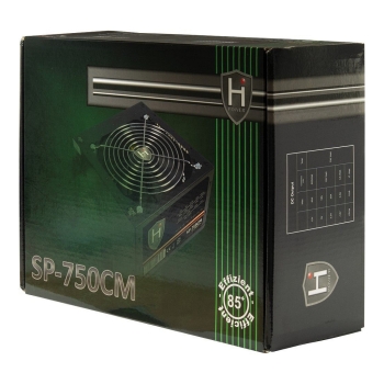 Preview: 750W Inter-Tech Netzteil 750W HIPOWER SP-750CM