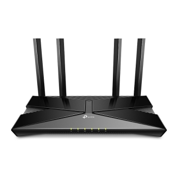 TP-LINK Archer AX10 - Wi-Fi 6 (802.11ax) - Dual-Band (2.4 GHz/5 GHz) - Eingebauter Ethernet-Anschluss - Schwarz - Tabletop-Router