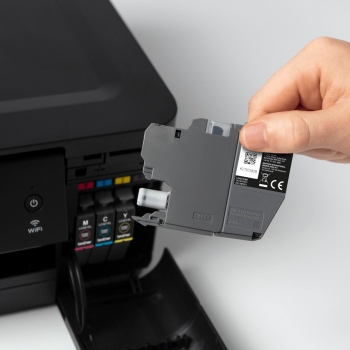 Preview: Brother 4-pack of Black Cyan Magenta and Yellow 500-page high capacity ink cartridges for DCP-J1050DW MFC-J1010DW and DCP-J11