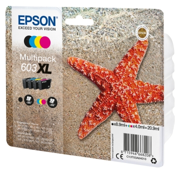 Preview: Epson Multipack 4-colours 603XL Ink C13T03A640