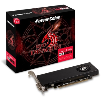 Preview: RX 550 4GB PowerColor Red Dragon Radeon LP DDR5