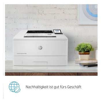 Preview: L HP LaserJet Enterprise M406DN S/W-Laserdrucker 38 S./Min. A4 LAN Duplex