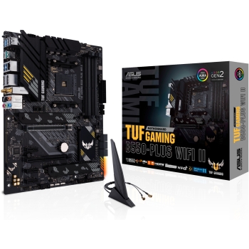 MB ASUS TUF GAMING B550-PLUS(WI-FI II) (AMD.AM4.DDR4.ATX)