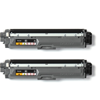 Preview: Brother Toner TN241BKTWIN 2er Pack bis zu 2.500 Seiten ISO/IEC 19798