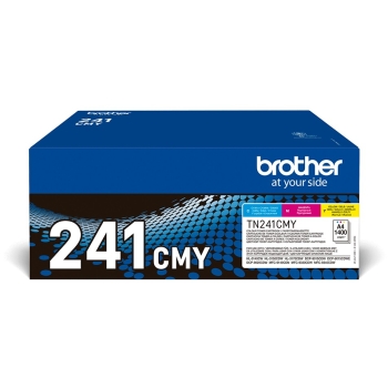 Brother Toner TN-241CMY Multipack (C/M/Y) bis zu 1.400 Seiten nach ISO/IEC 19798