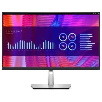 68.6cm/27'' (2560x1440) Dell P2723DE 16:9 5ms IPS HDMI DisplayPort USB-C VESA Pivot QHD Black/Silver