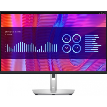80cm/31.5'' (2560x1440) Dell P3223DE 16:9 5ms IPS HDMI DisplayPort USB-C USB VESA Pivot QHD Black/Silver