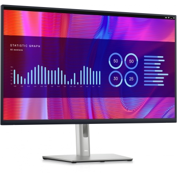 Preview: 80cm/31.5'' (2560x1440) Dell P3223DE 16:9 5ms IPS HDMI DisplayPort USB-C USB VESA Pivot QHD Black/Silver