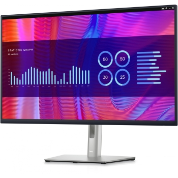 Preview: 80cm/31.5'' (2560x1440) Dell P3223DE 16:9 5ms IPS HDMI DisplayPort USB-C USB VESA Pivot QHD Black/Silver