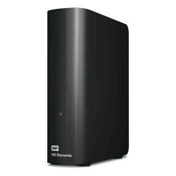 3.5 14TB WD Elements Desktop Stationär. black