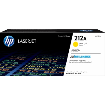 HP Toner 212A W2122A Gelb bis zu 4.500 Seiten