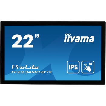 Preview: IIYAMA 54.6cm (21.5) TF2234MC-B7X 16:9 M-Touch HDMI+DP IPS
