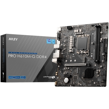 1700 MSI PRO H610M-G DDR4