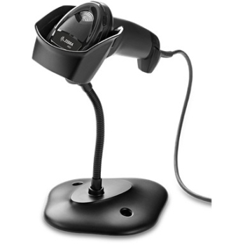 Preview: Zebra Barcode-Scanner DS2208 1D/2D USB RS-232 Kabelgebunden inkl. Standfuß