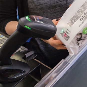 Preview: Datalogic Barcode-Scanner Gryphon GD4520 2D USB Kabelgebunden Schwarz