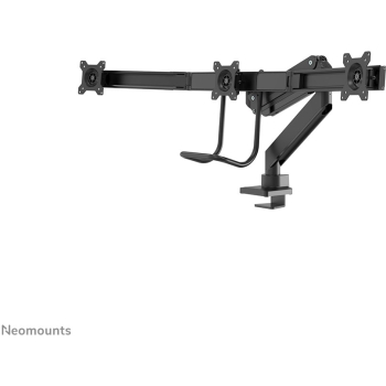 Preview: Neomounts NM-D775DX3BLACK Tischhalterung mit Tischhalterungsgriff für drei Flachbildschirme bis 27 (68.6 cm)