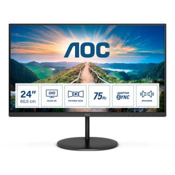 AOC 60.5cm (23.8) Q24V4EA 16:09 HDMI+DP IPS black