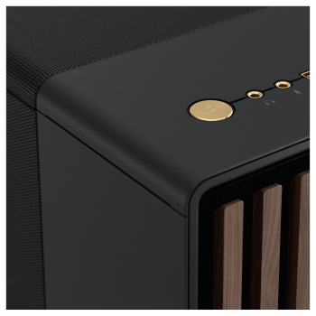 Preview: Midi Fractal Design North Charcoal Black Mesh Window