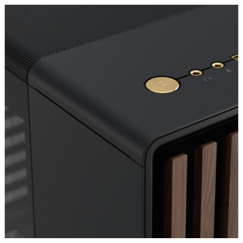 Preview: Midi Fractal Design North Charcoal Black Window Clear