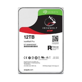 Preview: 12TB Seagate IronWolf Pro ST12000NT001 7200RPM 256MB *Bring-In-Warranty*