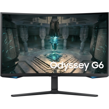 Preview: 81.3cm/32'' (2560x1440) Samsung Odyssey G6 S32BG650EU 16:9 1ms 2xHDMI DisplayPort VESA Pivot Speaker QHD 240Hz Curved Gaming Black