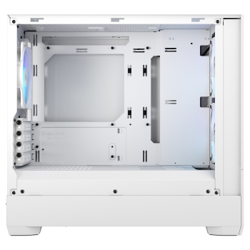 Preview: Tower Fractal Design Pop Mini Air RGB TG Clear White