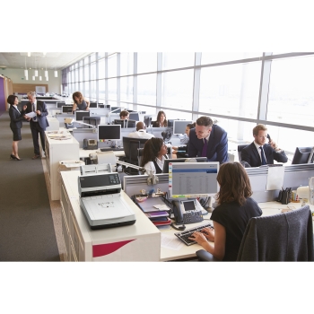 Preview: Ricoh Dokumentenscanner fi-8270 70 S./Min inkl. Flachbetteinheit ADF Duplex USB 3.2 LAN