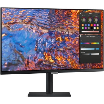 Preview: 68.6cm/27'' (3840x2160) Samsung S27B800PXP 16:9 5ms IPS HDMI DisplayPort USB-C VESA Pivot 4K Black
