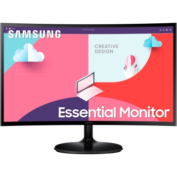 Preview: 68.6cm/27'' (1920x1080) Samsung C27F364EAU Essential 16:9 4ms 75Hz HDMI VGA Full HD Black