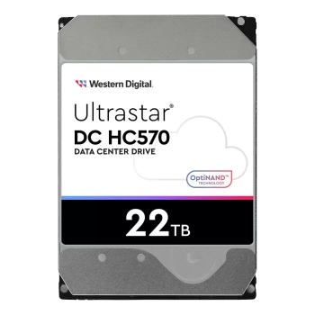 22TB WD Ultrastar DH HC570 7200 RPM 512MB