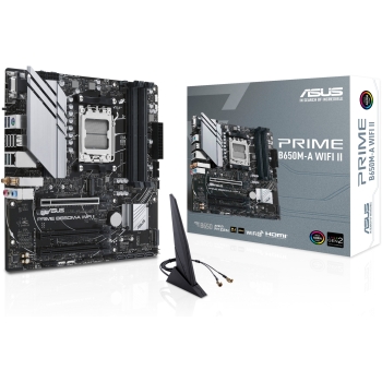 ASUS PRIME B650M-A WIFI II AM5 B650/HDMI-DP-VGA/2xM.2/µATX