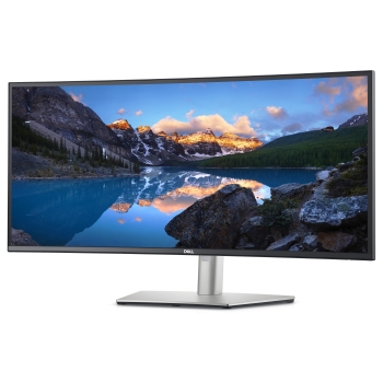 Preview: 86.7cm/34.14'' (3440x1440) Dell U3423WE Curved 21:9 5ms 60Hz IPS HDMI DisplayPort USB-C VESA Pivot WQHD Speaker Platinum Silver