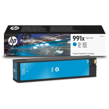 HP original PageWide 991X original Ink cartridge M0J90AE Cyan