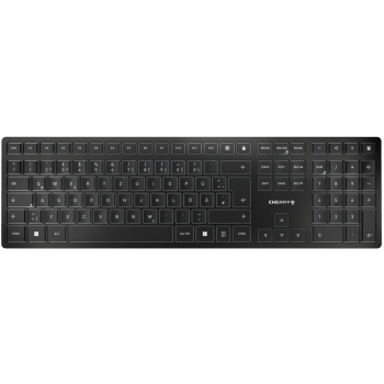 Cherry KW 9100 SLIM - Tastatur wireless black QWERTZ DE