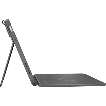 Preview: Logitech Rugged Folio - Tastatur und Foliohülle iPad 10. Generation graphite QWERTZ DE