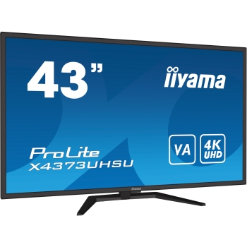 IIYAMA 108cm (43) X4373UHSU-B1 16:9 2xHDMI+DP+USB black
