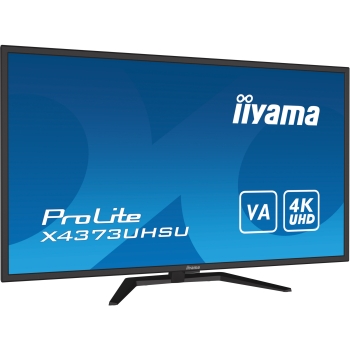 Preview: IIYAMA 108cm (43) X4373UHSU-B1 16:9 2xHDMI+DP+USB black