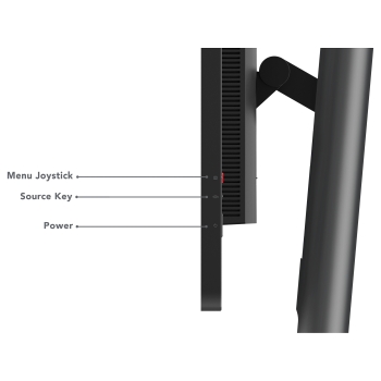 Preview: 68.6cm /27 (2560x1440) Lenovo ThinkVision P27h-30 4ms DP USB-C Black