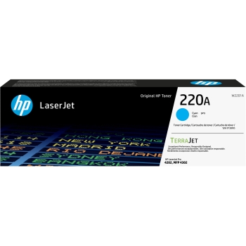 HP Toner 220A W2201A Cyan bis zu 1.800 Seiten