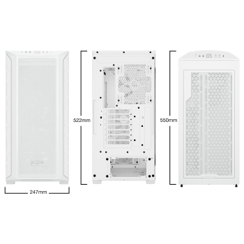 Preview: Midi be quiet! SHADOW BASE 800FX White